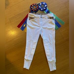NWT Equine Couture Knee Patch Horse Riding Breeches